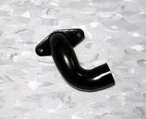 Hpi Aluminium Exhaust Header, 12-15 Engine, Black, Nitro 3 1