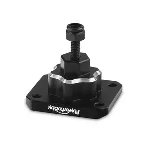 Powerhobby Aluminum Rear Spare Tire Rack Traxxas Trx-4M Black 1