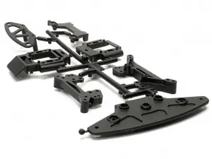 Hpi Shock Tower/Bumper Set, Nitro3 1