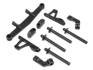 Hpi Body Post And Camber Link Set, (Front/Rear), Jumpshot 1
