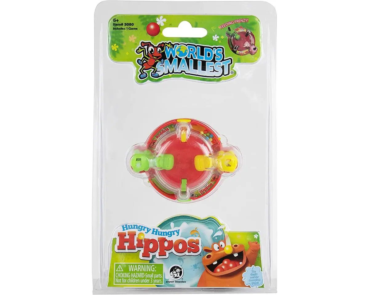 Super Impulse Worlds Smallest Hungry Hungry Hippo 1