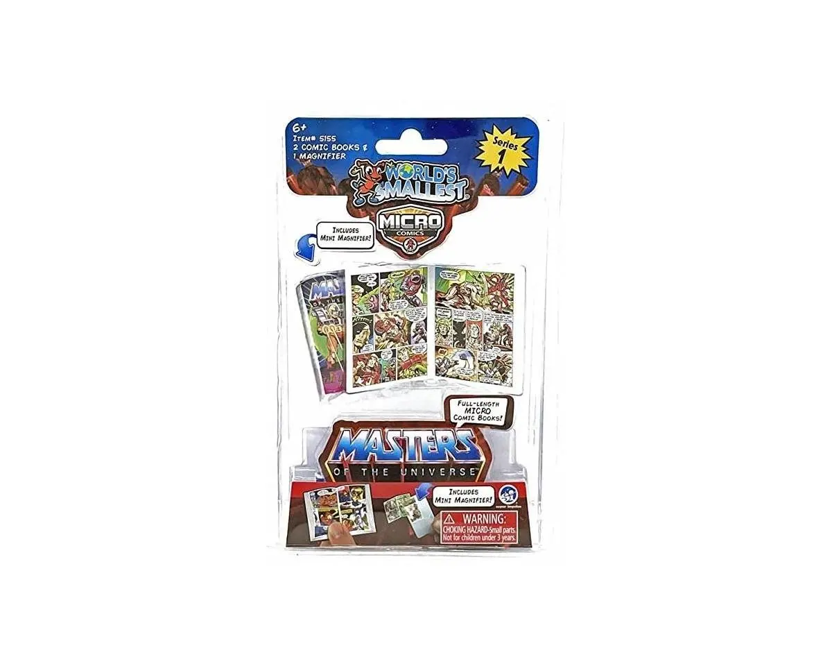 Super Impulse World’S Smallest Masters Of The Universe Micro Comic Books 1