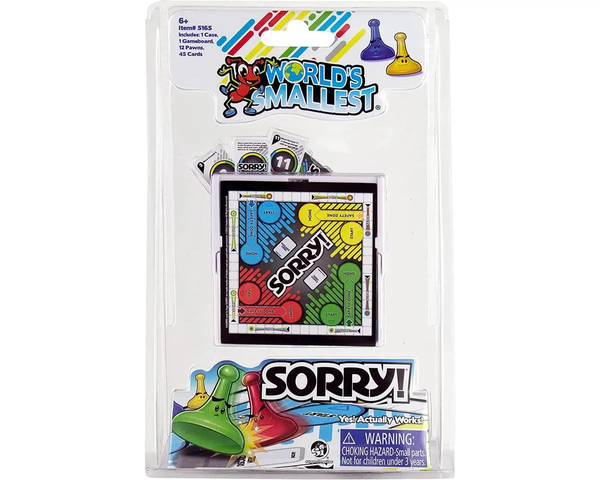 Super Impulse Worlds Smallest Sorry Board Game 1