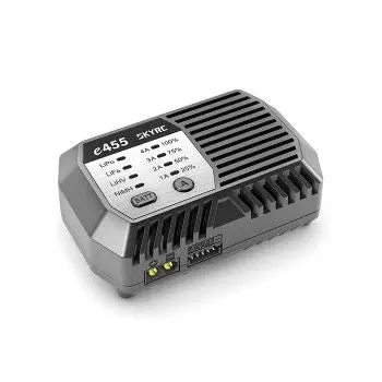 Skyrc E455 Battery Charger, Ac Only, 4A, 50W, Embedded Xt60 Connector (No Bullets) 1