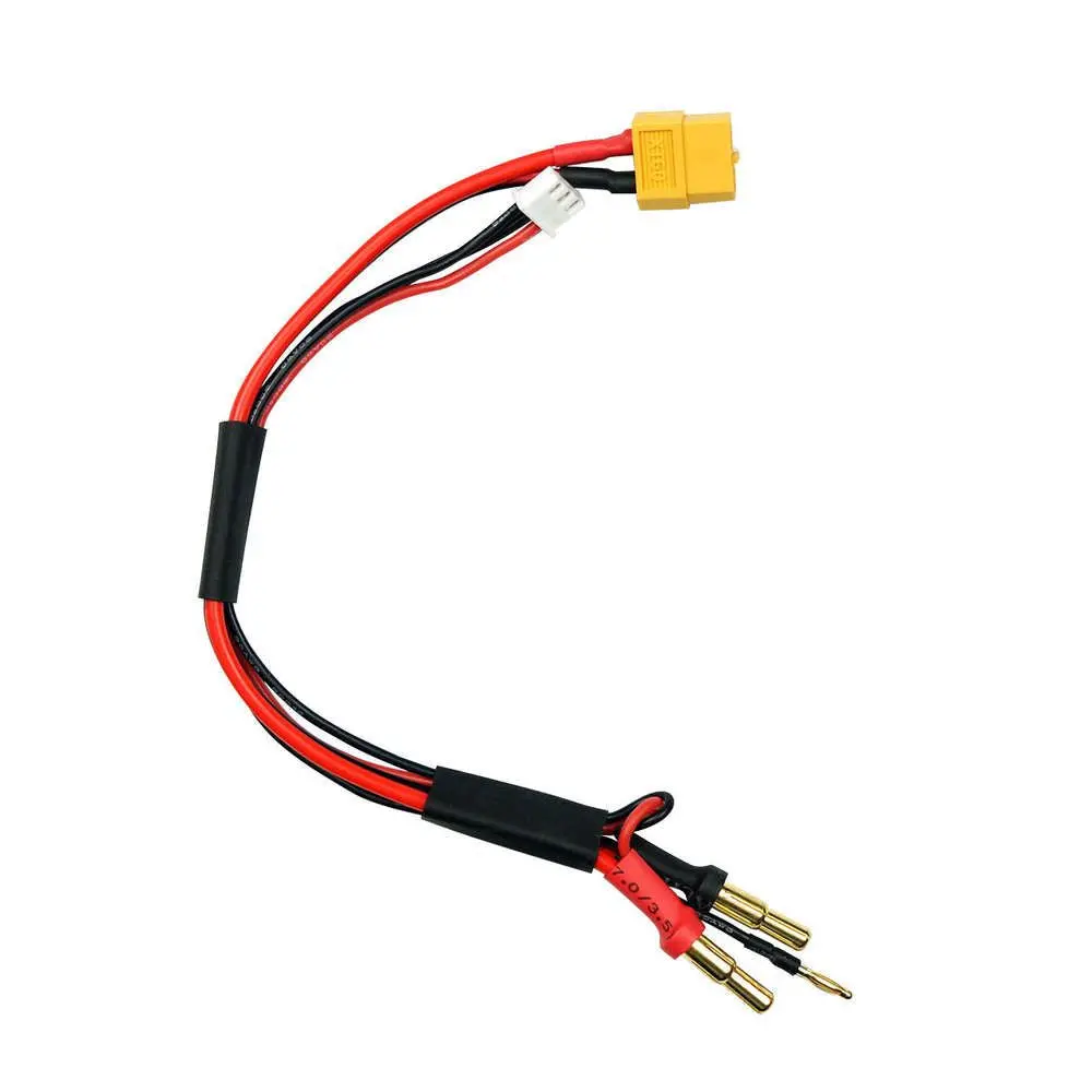 Skyrc Xt60 (Female) To 4Mm/5Mm Bullet Charging Cable For 2S Battery 1