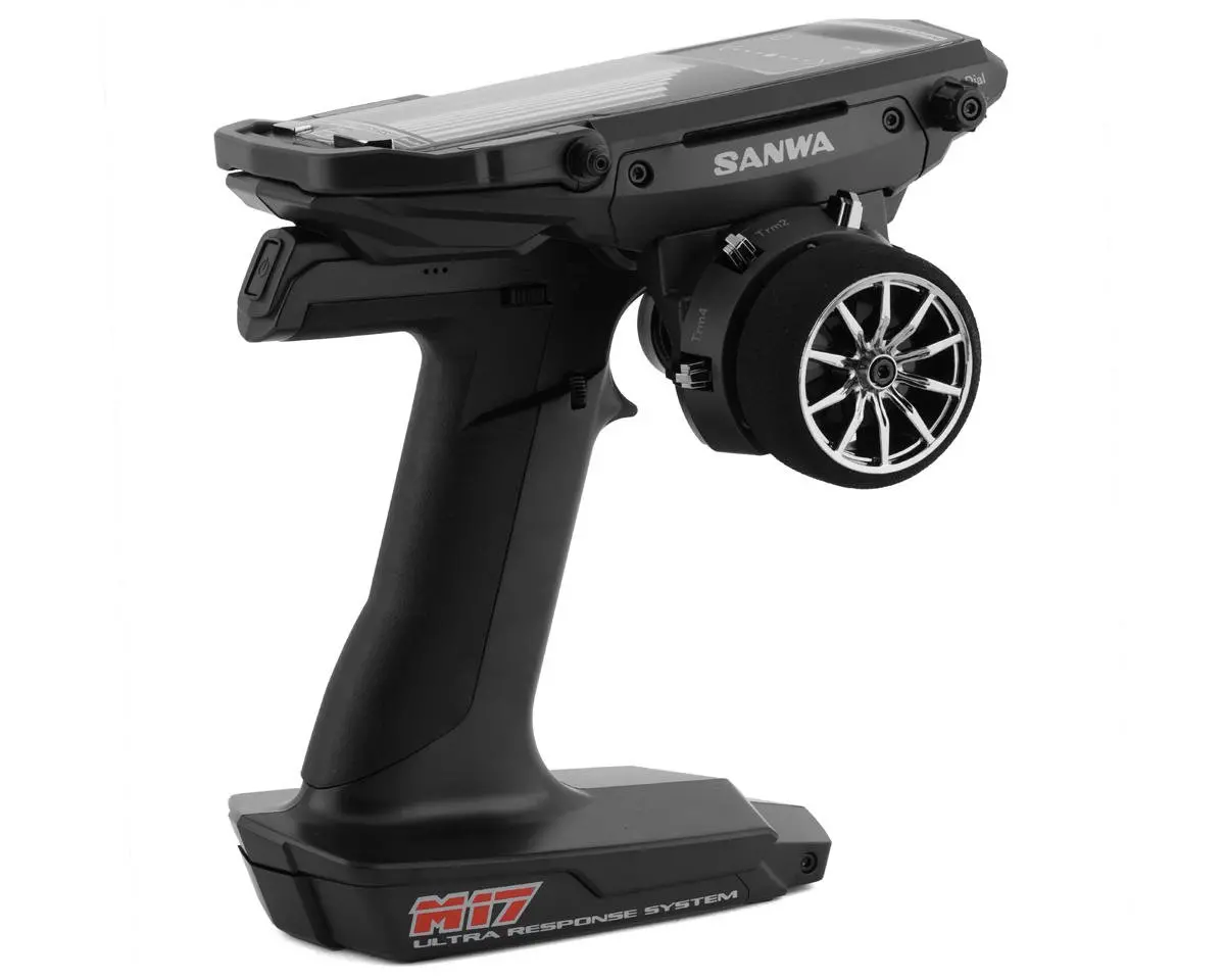 Sanwa M17 4Ch 2.4G Tx Transmitter With Rx-492/Rx-493I/Battery 1