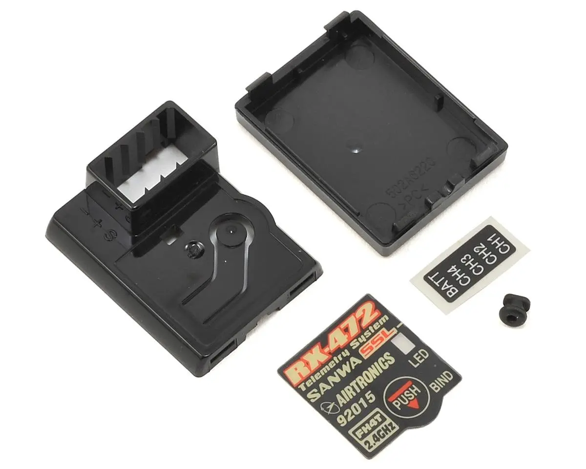 Sanwa/Airtronics Rx-472 Receiver Case Set 1