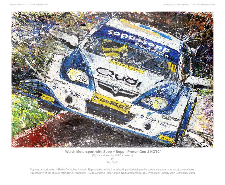 Proton Gen-2 Ngtc Welch Motorsport With Sopp + Sopp (Optimus Driven By Dan Welch) 1