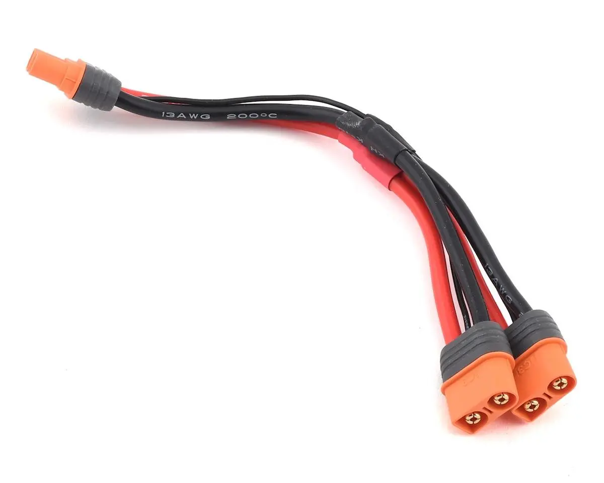 Spektrum Rc Ic3 6" Battery Parallel Y-Harness Connector 1