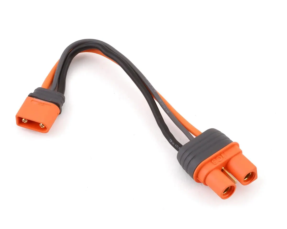Spektrum Rc 6" Ic3 Battery To Ic2 Device Smart Battery Adapter Cable 1