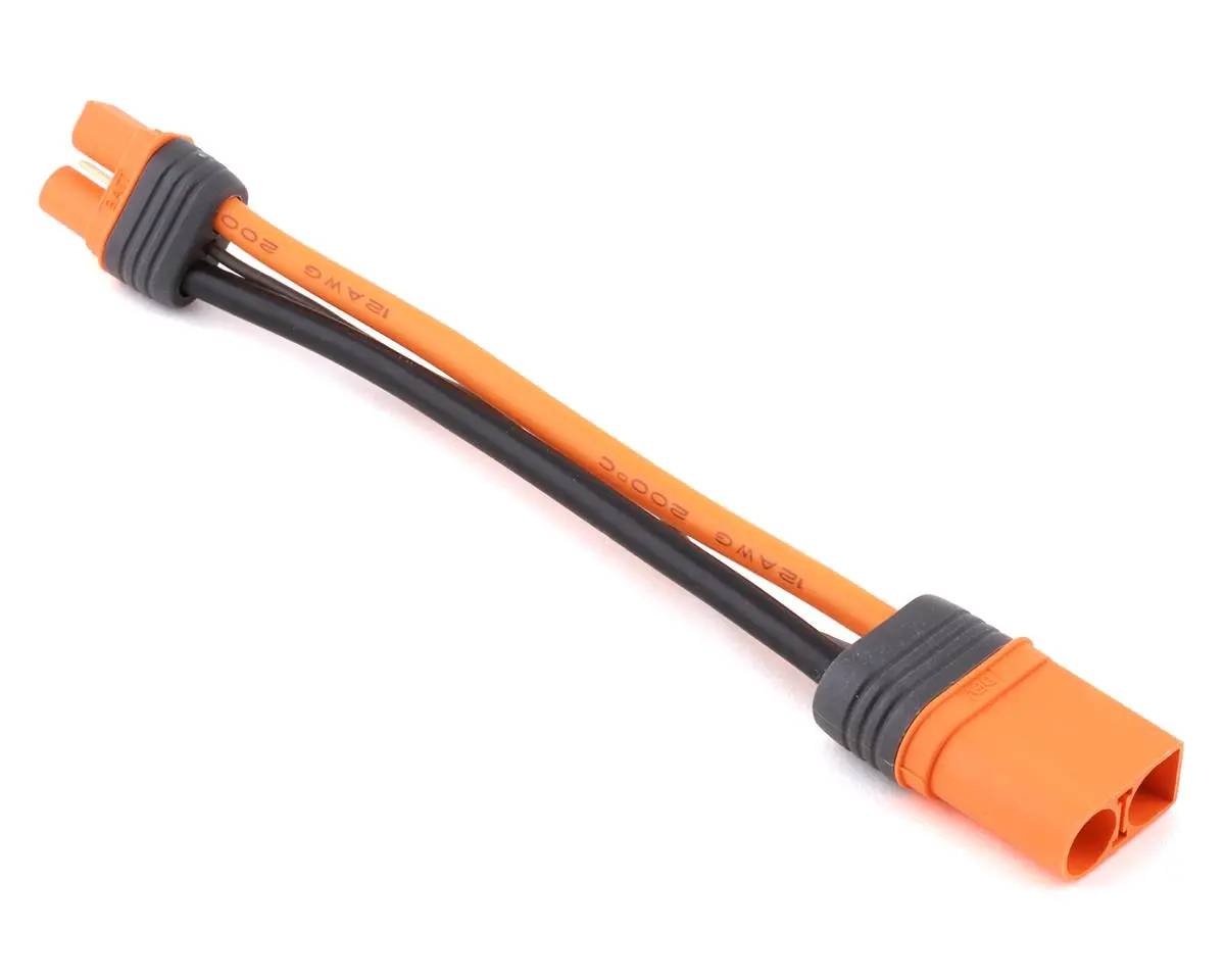 Spektrum Rc 4" Ic3 Battery To Ic5 Device Smart Battery Adapter Cable 1
