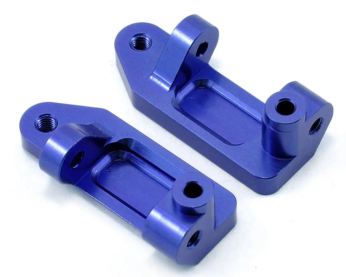 St Racing Concepts Aluminum Caster Blocks (Blue) 1
