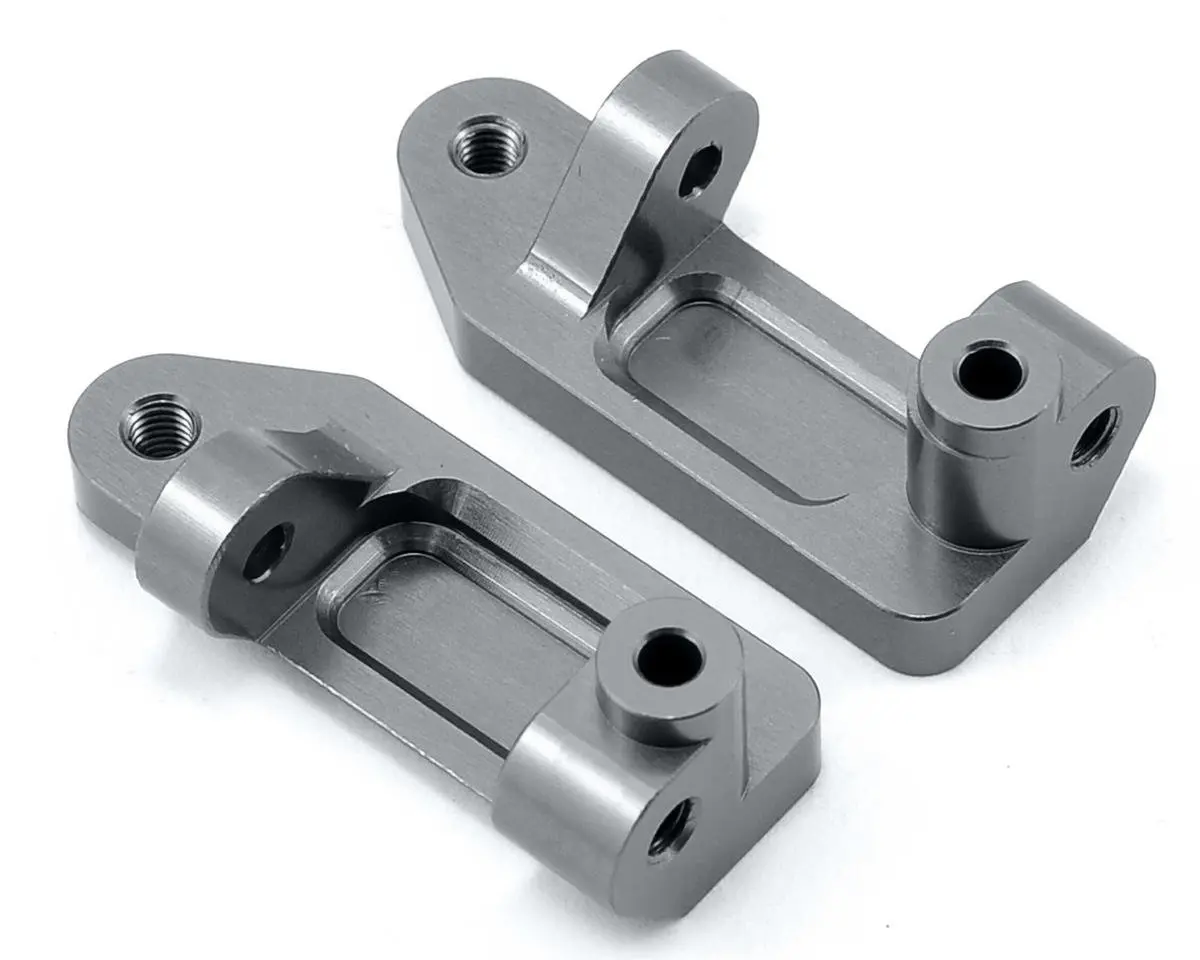 St Racing Concepts Aluminum Caster Blocks (Gun Metal) 1