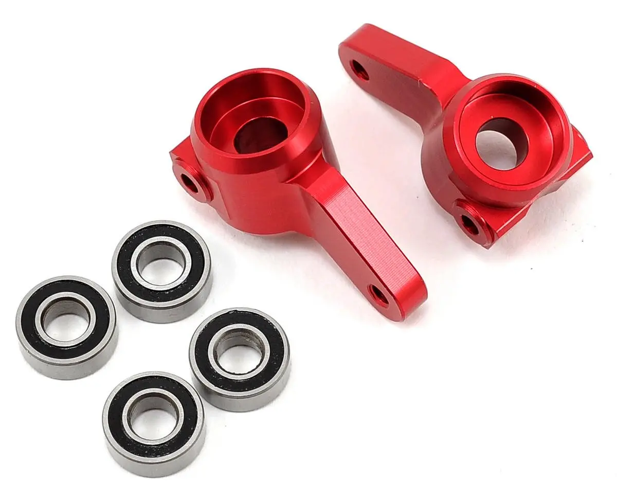 St Racing Concepts Oversized Front Knuckles W/Bearings (Red) 1