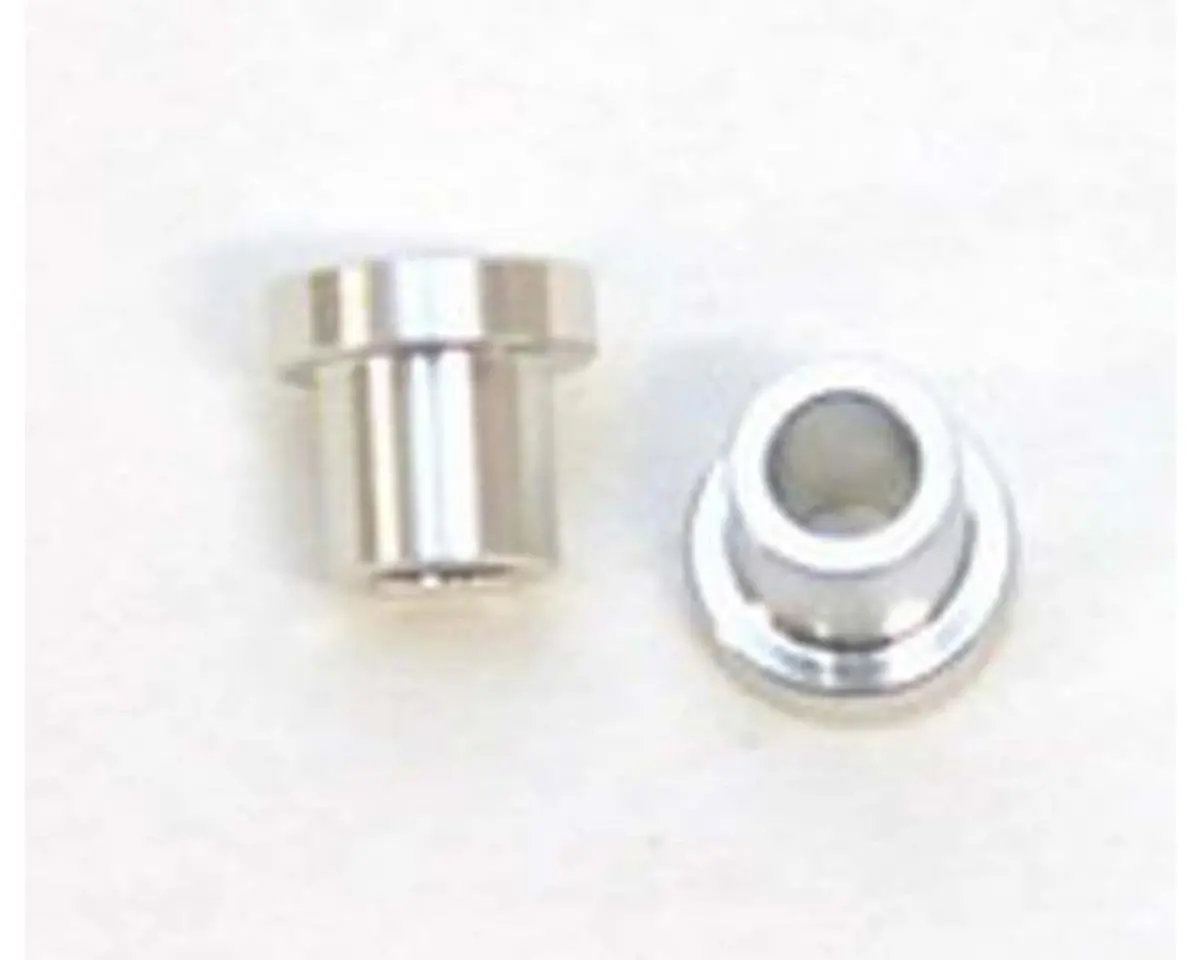 Strc Racing Concepts Slash/Rustler/Stampede Rear Shock Standoffs (Silver) (2) (Use W/Sptst3638s) 1
