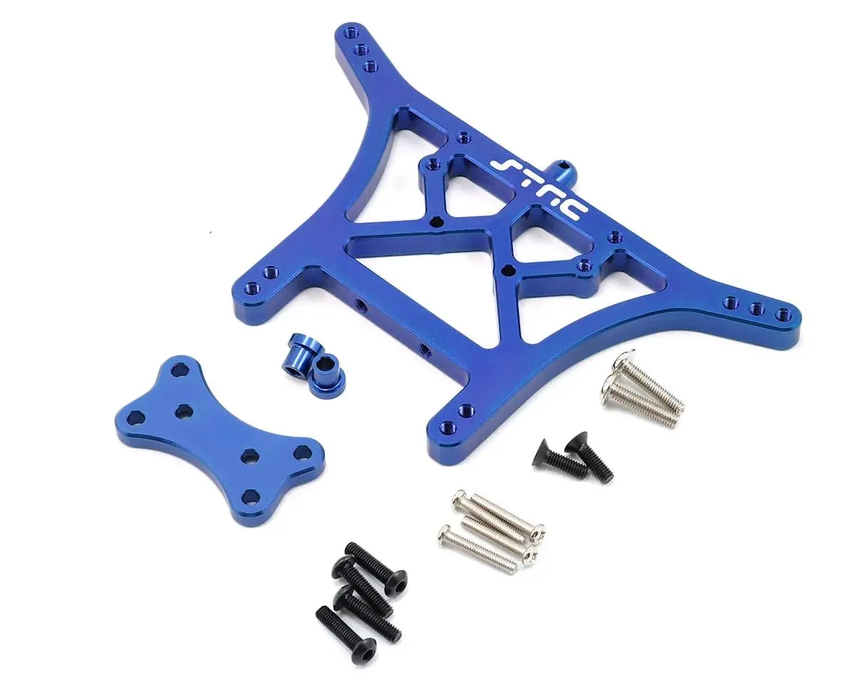 St Racing Concepts 6Mm Heavy Duty Rear Shock Tower (Blue) 1