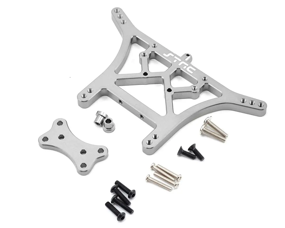 St Racing Concepts 6Mm Heavy Duty Rear Shock Tower (Silver) 1