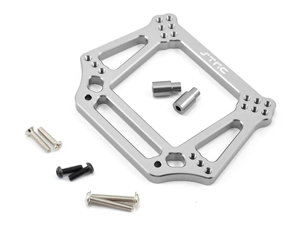 St Racing Concepts 6Mm Heavy Duty Front Shock Tower (Silver) 1
