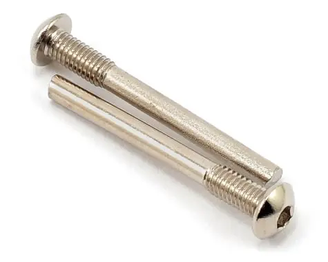 St Racing Concepts Heat Treated Polished Front Inner Hinge Pin Set For Traxxas Slash/Stampede/Rustler (2) 1
