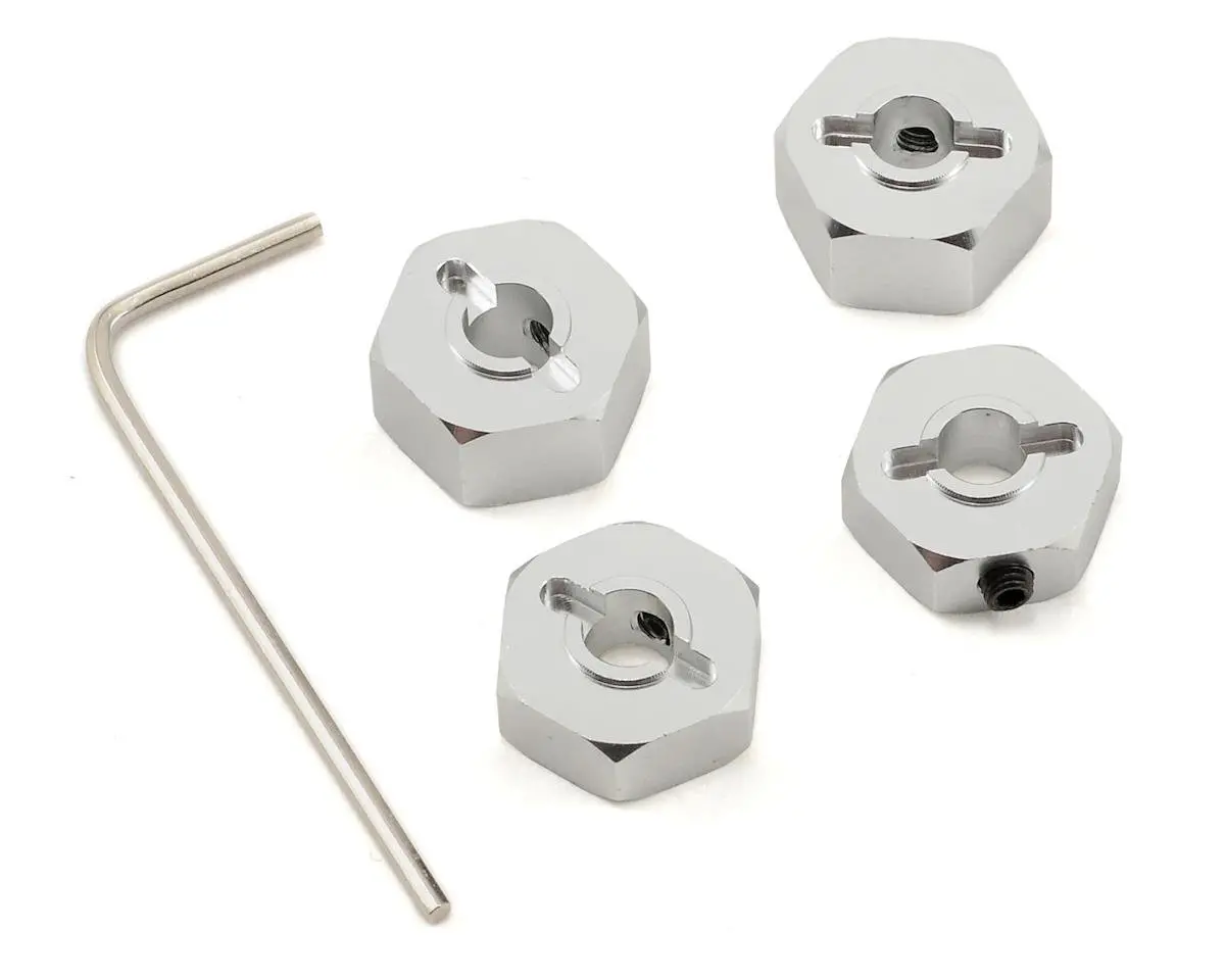 St Racing Concepts 14Mm Aluminum Wheel Hex For Traxxas Stampede (Silver) (4) 1