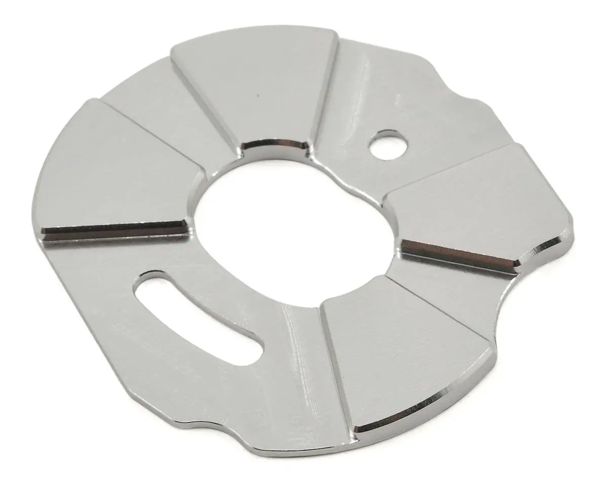 St Racing Concepts Aluminum Heatsink Motor Plate (Silver) 1