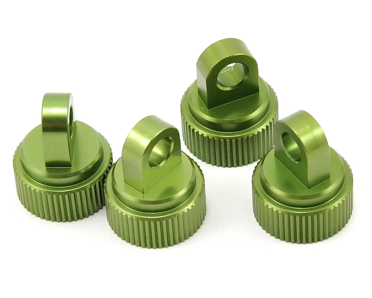 St Racing Concepts Aluminum Shock Cap (Green) (4) 1