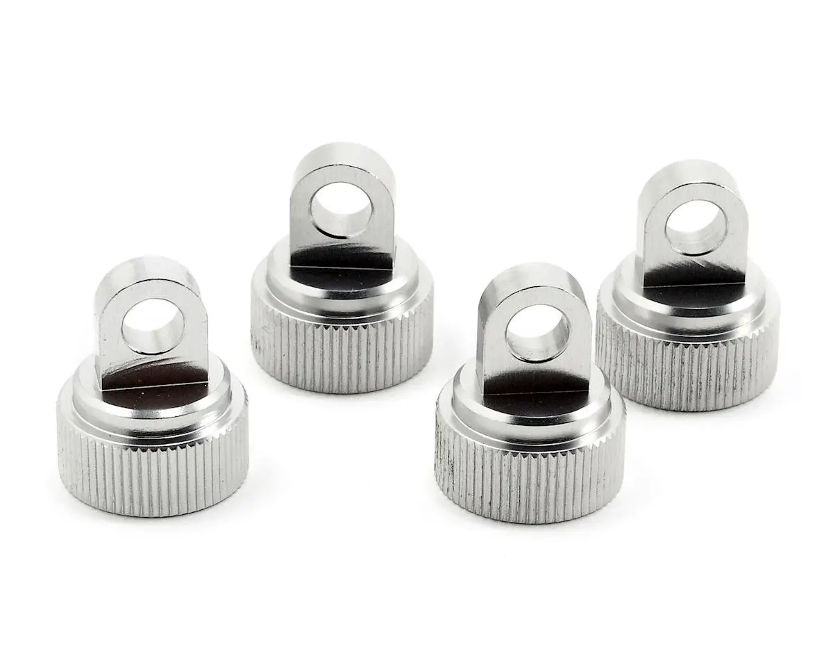 St Racing Concepts Aluminum Shock Cap (Silver) (4) 1
