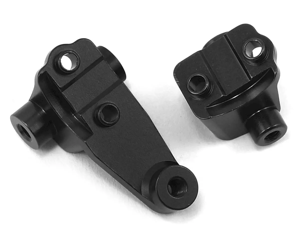 St Racing Concepts Traxxas Trx-4 Brass Front Lower Shock/Panhard Mounts (Black) 1