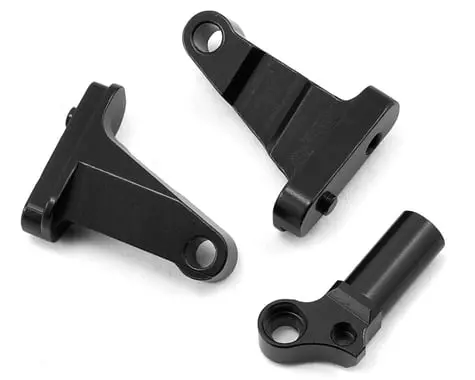 St Racing Concepts Scx10 Ii Aluminum Transmission Mounting Blocks (Black) 1