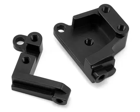 St Racing Concepts Scx10 Ii Aluminum Servo Mount Brackets (Black) 1