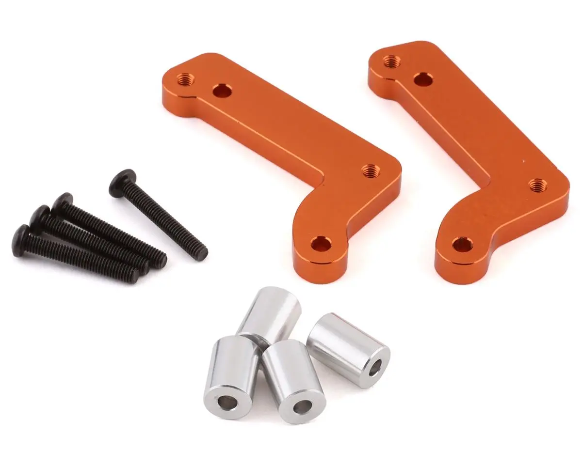 St Racing Concepts Dr10 Aluminum Wheelie Bar Adapter Kit (Orange) 1