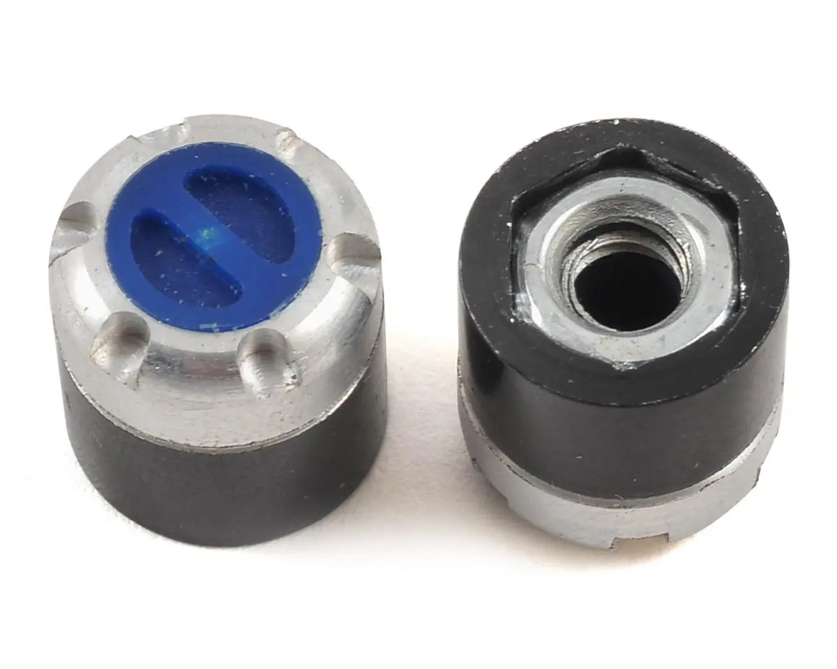 Ssd Rc Scale Locking Hubs (Blue) (2) 1