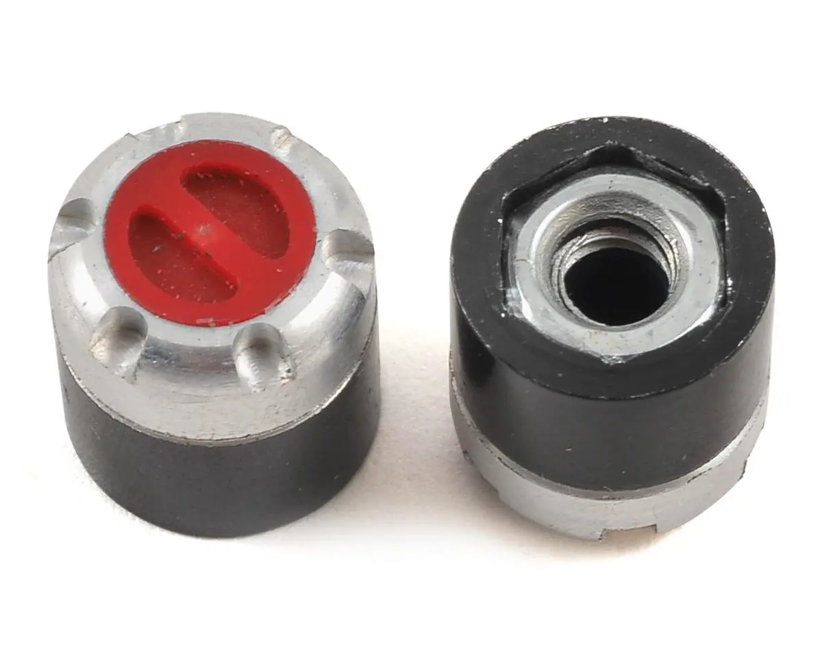 Ssd Rc Scale Locking Hubs (Red) (2) 1