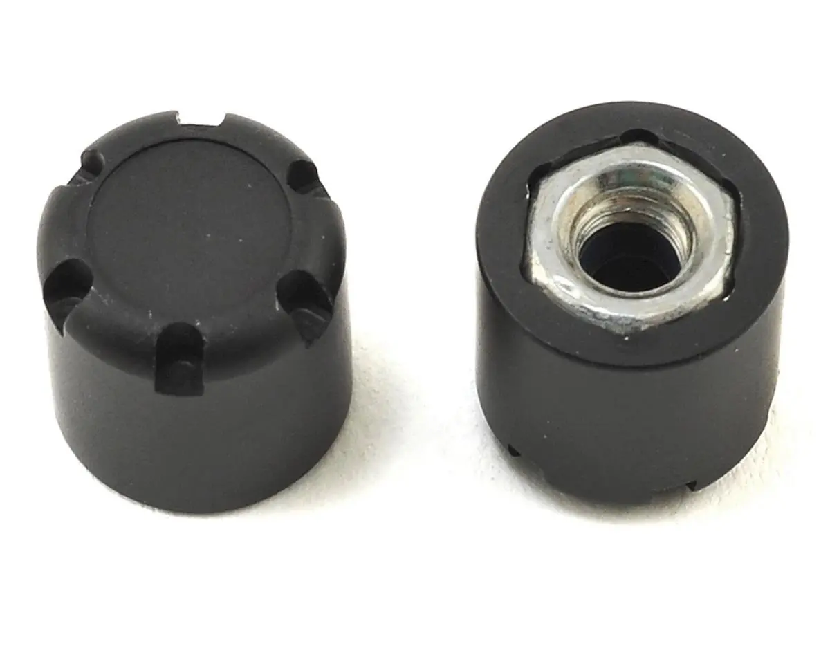 Ssd Rc Scale Rear Hubs (Black) (2) 1