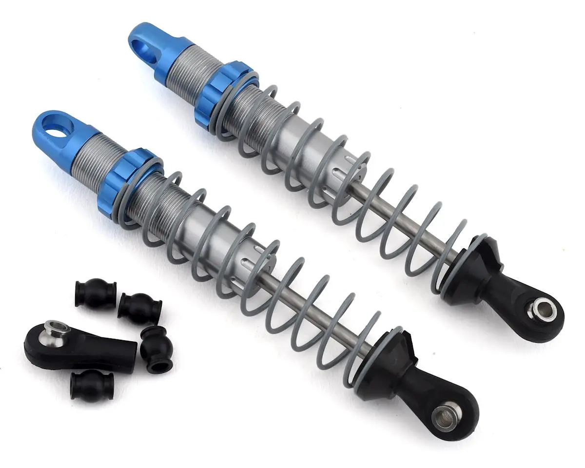 Ssd Rc Pro Scale 90Mm Shocks (Silver/Blue) 1