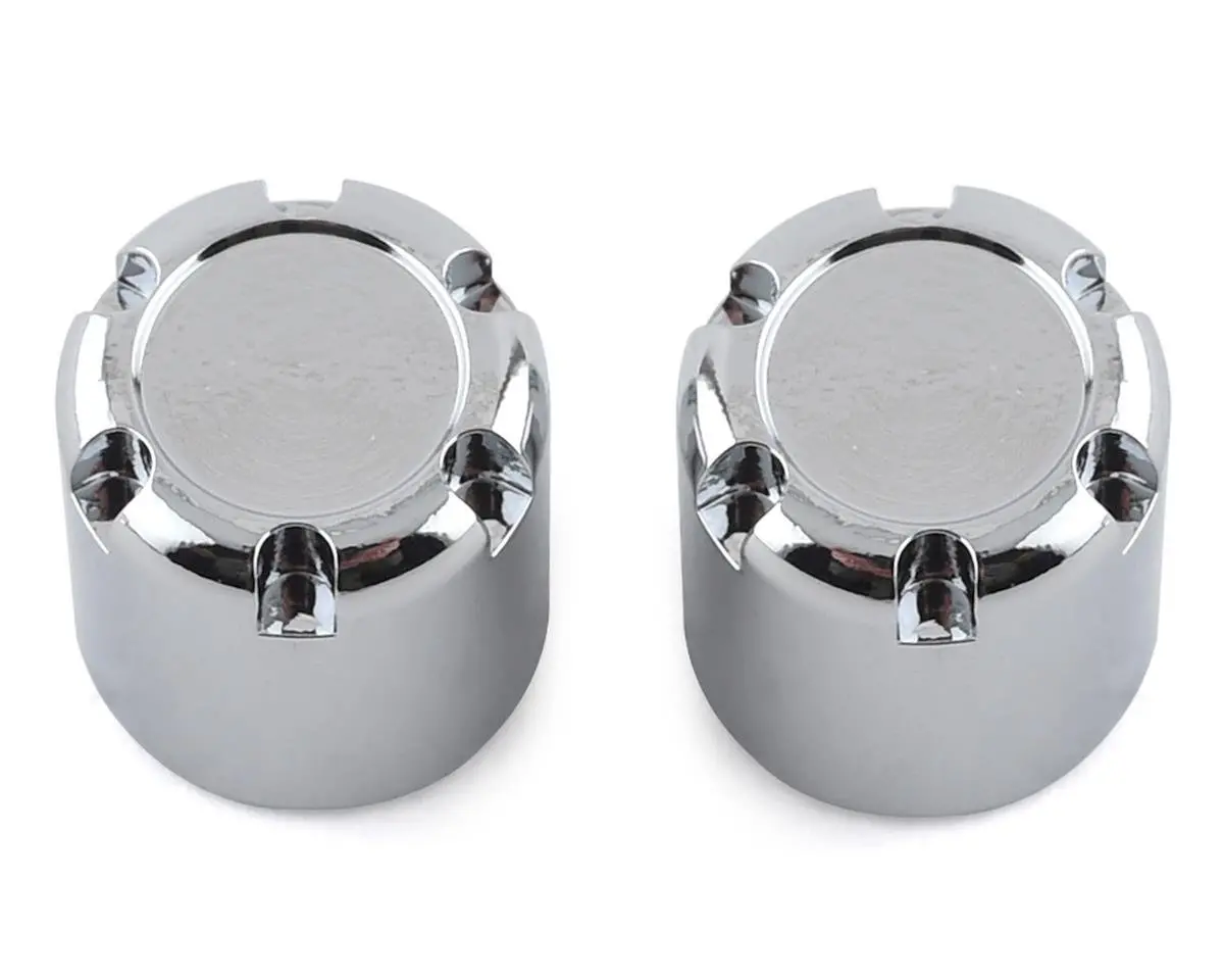 Ssd Rc Scale Rear Hubs (Chrome) (2) 1