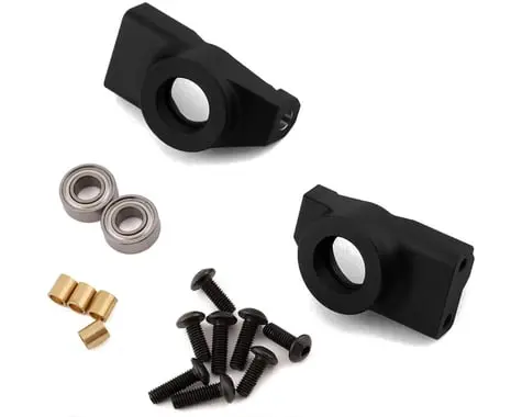 Ssd Rc Enduro Hd Aluminum Knuckles (Black) (2) 1