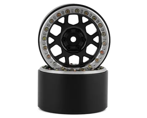 Ssd Rc 2.2” Boxer Beadlock Wheels (Black) (2) 1