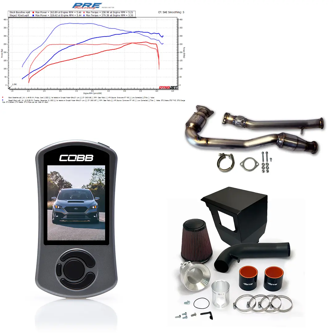 Preracing Stage 2 Ets Power Package - Fits 2022-2025 Subaru Wrx 1