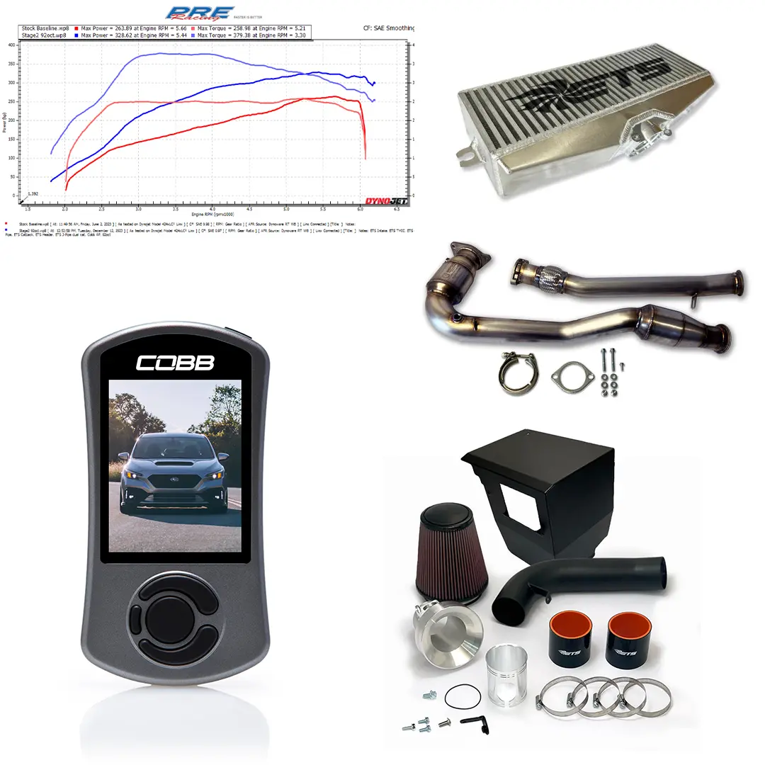 Preracing Stage 2+ Ets Power Package - Fits 2022-2025 Subaru Wrx 1