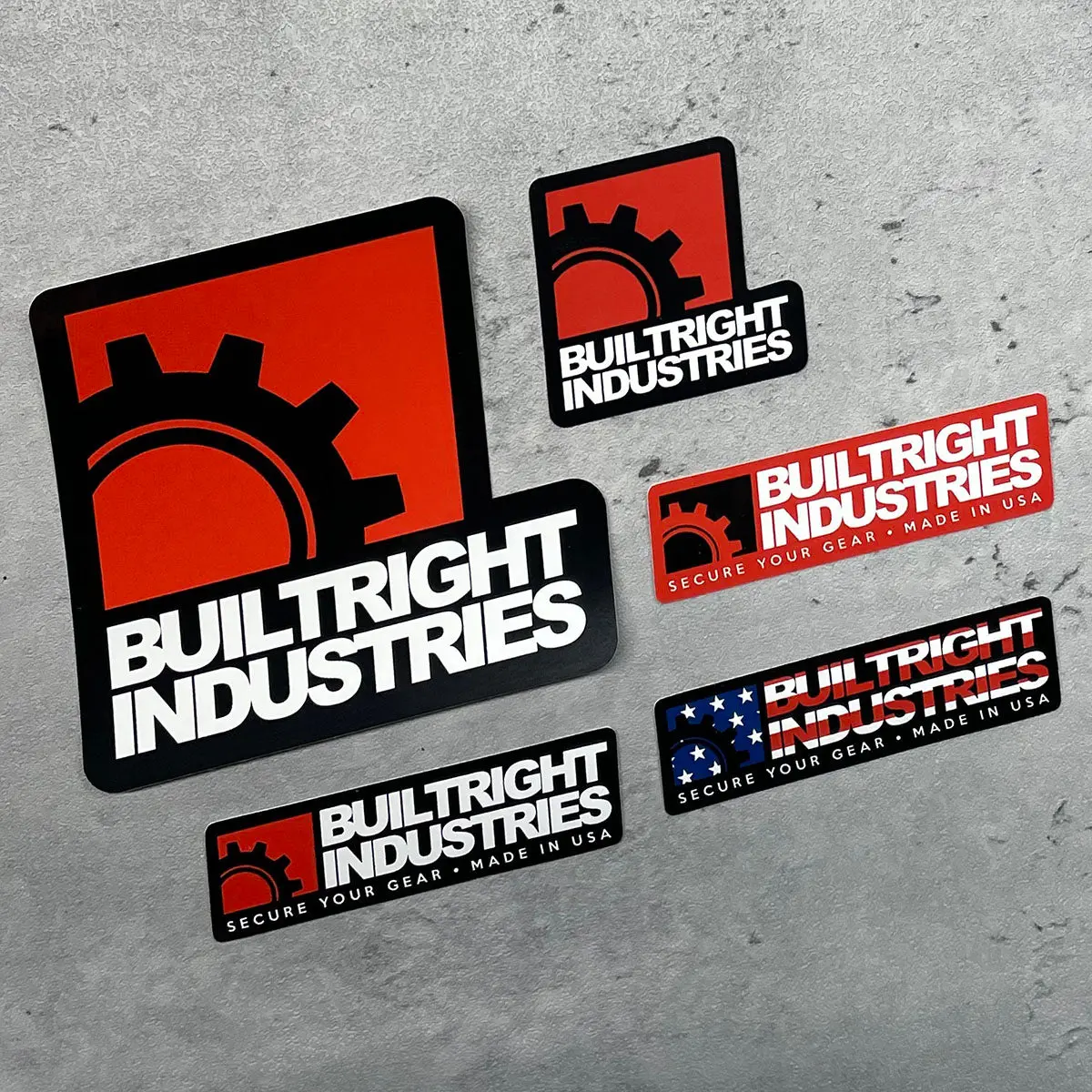 Builtright Industries Sticker Pack 1