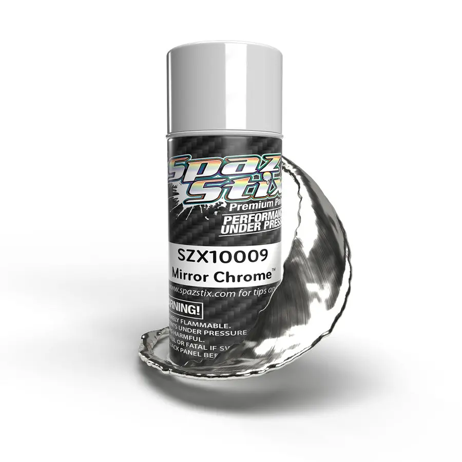 Spaz Stix Ultimate Mirror Chrome Aerosol Paint, 3.5Oz Can 1