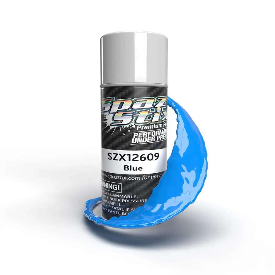 Spaz Stix Solid Blue Aerosol Paint, 3.5Oz Can 1