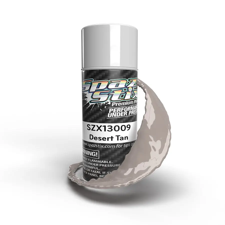 Spaz Stix Desert Tan Aerosol Paint, 3.5Oz Can 1