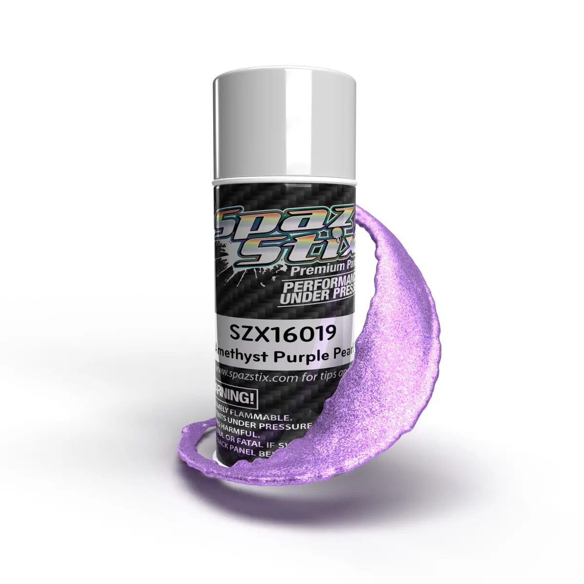 Spaz Stix Amethyst Purple Pearl Aerosol Paint, 3.5Oz Can 1