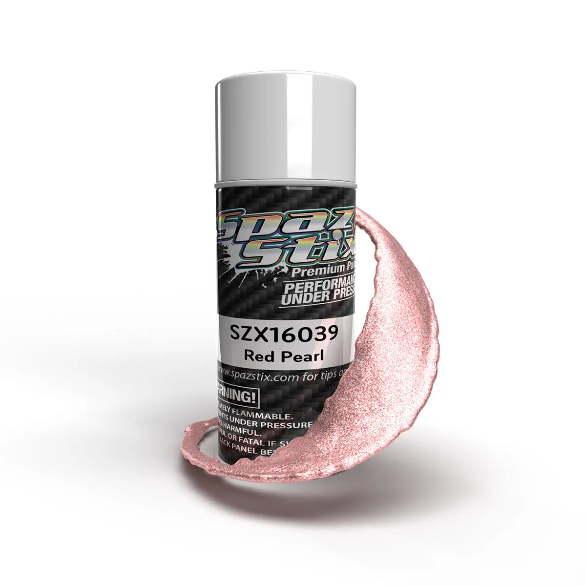 Spaz Stix Red Pearl Aerosol Paint, 3.5Oz Can 1
