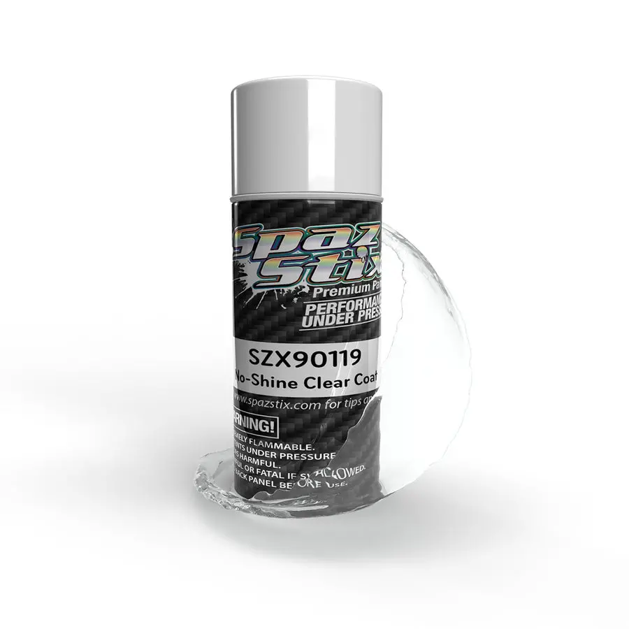 Spaz Stix No-Shine Exterior Matte Finish Clear Coat, 3.5Oz Aerosol Can 1