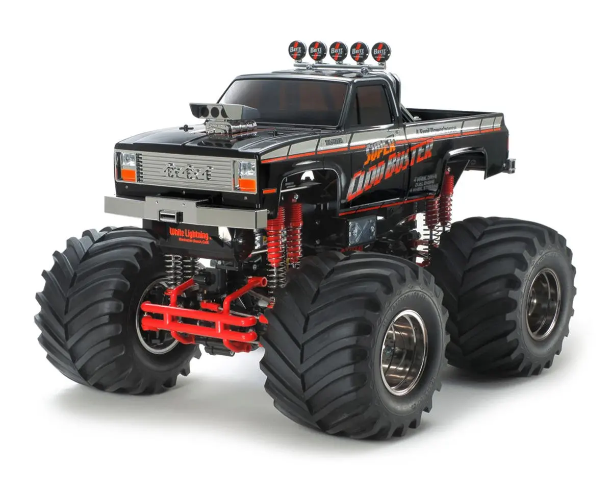 Tamiya Super Clod Buster 4Wd Monster Truck Kit (Limited Black Edition) 1