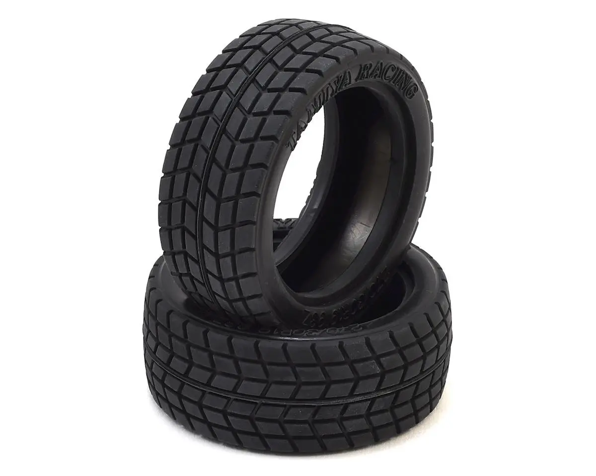Tamiya Racing Radial Tire Set (2) 1