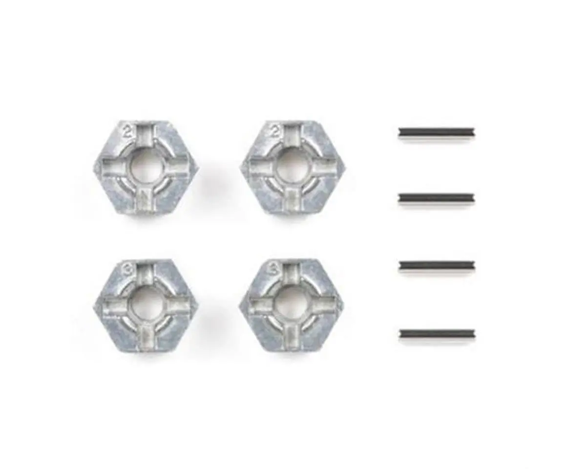 Tamiya Xv-01 Pin Wheel Adapter Set 1